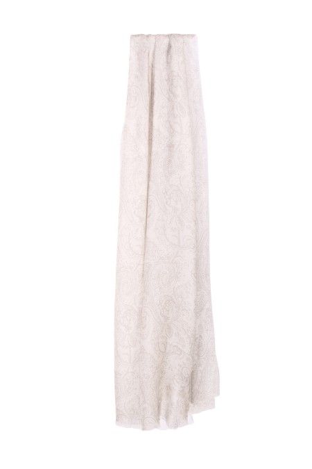 Shop ETRO  Sciarpa: Etro sciarpa stampa Paisley.
Sciarpa in lana, cashmere e seta decorata da motivi Paisley all over tonali.
Dimensioni: 68 x 200 cm.
Composizione: 40% Lana, 30% Cashmere, 30% Seta.
Made in Italy.. 11777 9389-0800